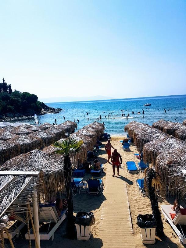 Haus Elena Aparthotel Kavala Exteriör bild
