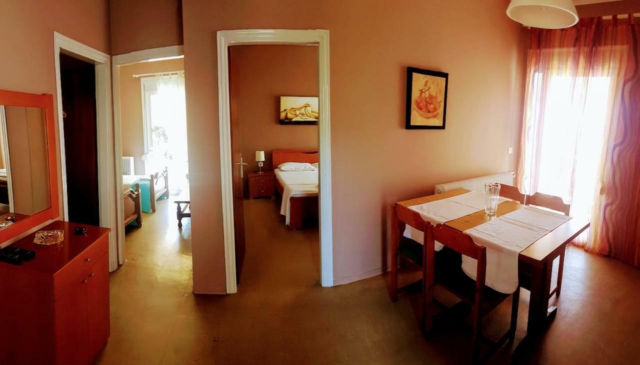 Haus Elena Aparthotel Kavala Exteriör bild